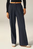 Status Wide Leg Trousers - Navy