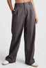Status Wide Leg Trousers - Umber