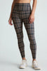 Softmark High Waisted Leggings - Preppy Plaid
