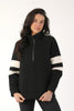 Cottontech 1/4 Zip: Black Oatmilk *Preorder now with 10% discount - August Delivery