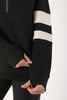 Cottontech 1/4 Zip: Black Oatmilk *Preorder now with 10% discount - August Delivery