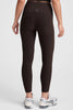 High Waisted Midi Leggings - Dark Chocolate
