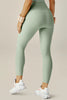 High Waisted Leggings - Minty Slate