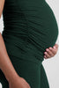 Spacedye Bases Covered Maternity Tank - Dark Spruce