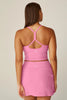 Slim Racerback Tank - Pink Bloom