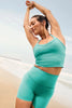 Spacedye Keep Pace Shorts - Deep Aqua