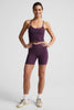 No Front Seam 5” Biker Short - Brilliant Blackberry