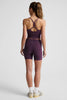 No Front Seam 5” Biker Short - Brilliant Blackberry