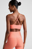 Spacedye™ Twist Front Strappy Bra - Dreamsicle