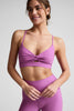Spacedye™ Twist Front Strappy Bra - Fushcia