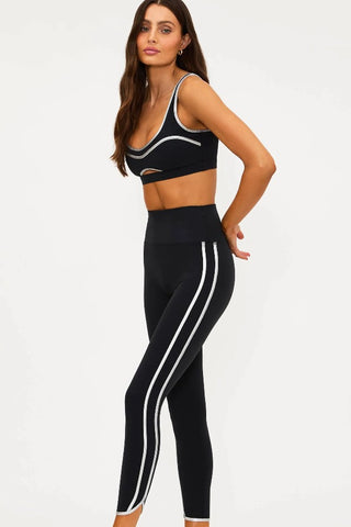 Nella Leggings Midnight Silver Shine