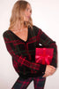 Joey Sweater Ribbon Plaid *Restocks in January