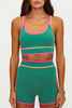 Anari Top - Rally Green Colorblock