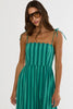 Caprice Dress - Misty Stripe