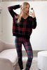 Joey Sweater Ribbon Plaid *Restocks in January