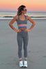 Yara Top - Horizon Heather Gray Soft Serve