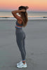 Yara Top - Horizon Heather Gray Soft Serve