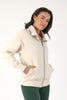 Cottontech Full Zip: Oatmilk *Preorder now with 10% discount - August Delivery