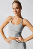 Slim Racerback Tank - Silver Mist