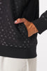 Laser Cut Sunrise Bomber Jacket - Black White *Restocks in April