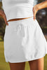 Stretch Woven In Stride Lined Skirt - White *Restocks in February