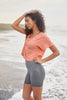 Spacedye Keep Pace Shorts - Cloud Grey