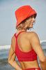 Powerbeyond Strive Long Line Bra - Retro Red