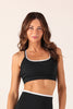 Vault Bra: Black / White *Restocks in August