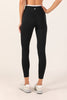 Vault Leggings - Black White