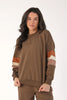 Vintage Oversized Crew : Chocolate Cinnamon Oatmilk Latte *Preorder now with 10% discount - August Delivery