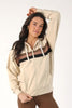 Vintage Oversized Zip Up : Oatmilk Chocolate Latte Black *Preorder now with 10% discount - August Delivery