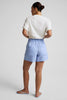 SoftWash Linen Shorts - Periwinkle Pastel