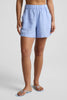 SoftWash Linen Shorts - Periwinkle Pastel