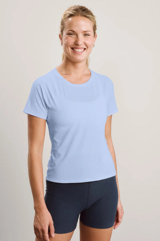 Breezeweight Active Short Sleeve Tee - Periwinkle