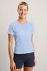 Breezeweight Active Short Sleeve Tee - Periwinkle