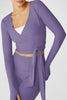 Waist No Time Wrap Top - Indigo