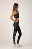 Power Stride Leggings - Black White *Preorder now with 10% discount - February Delivery