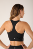Power Stride Bra - Black White