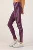 Power Stride Leggings - Blackberry Jam White *Preorder now with 10% discount - February Delivery