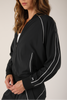 Track Jacket - Black White