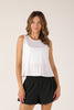 Cut Loose Tank - White