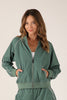 Track Jacket - Smoky Basil Latte *Restocks in May