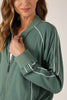 Track Jacket - Smoky Basil Latte *Restocks in May