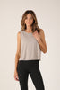 Cut Loose Tank - Latte