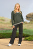 Hanalei Cable Knit Sweater - Forest Oatmilk *Preorder now with 10% discount - September Delivery