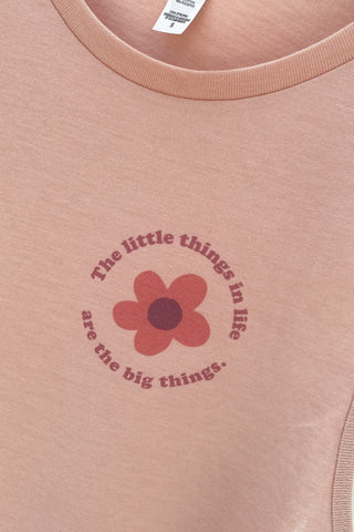 The little things in life are the big things Muscle Tank