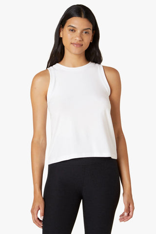 ReBalanced Muscle Tank - White *Restocks in February