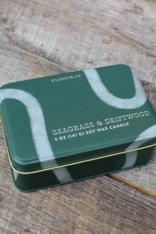 Everyday Candle Tin - Seagrass + Driftwood