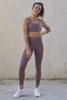 Victory Bra - Black Plum