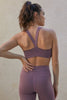 Victory Bra - Black Plum